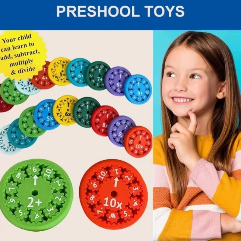 Desktop Mathmultiplication Games Math Fidget Spinners Fingertip Math Puzzle Toys Math Games Mathoperations Decompression Games