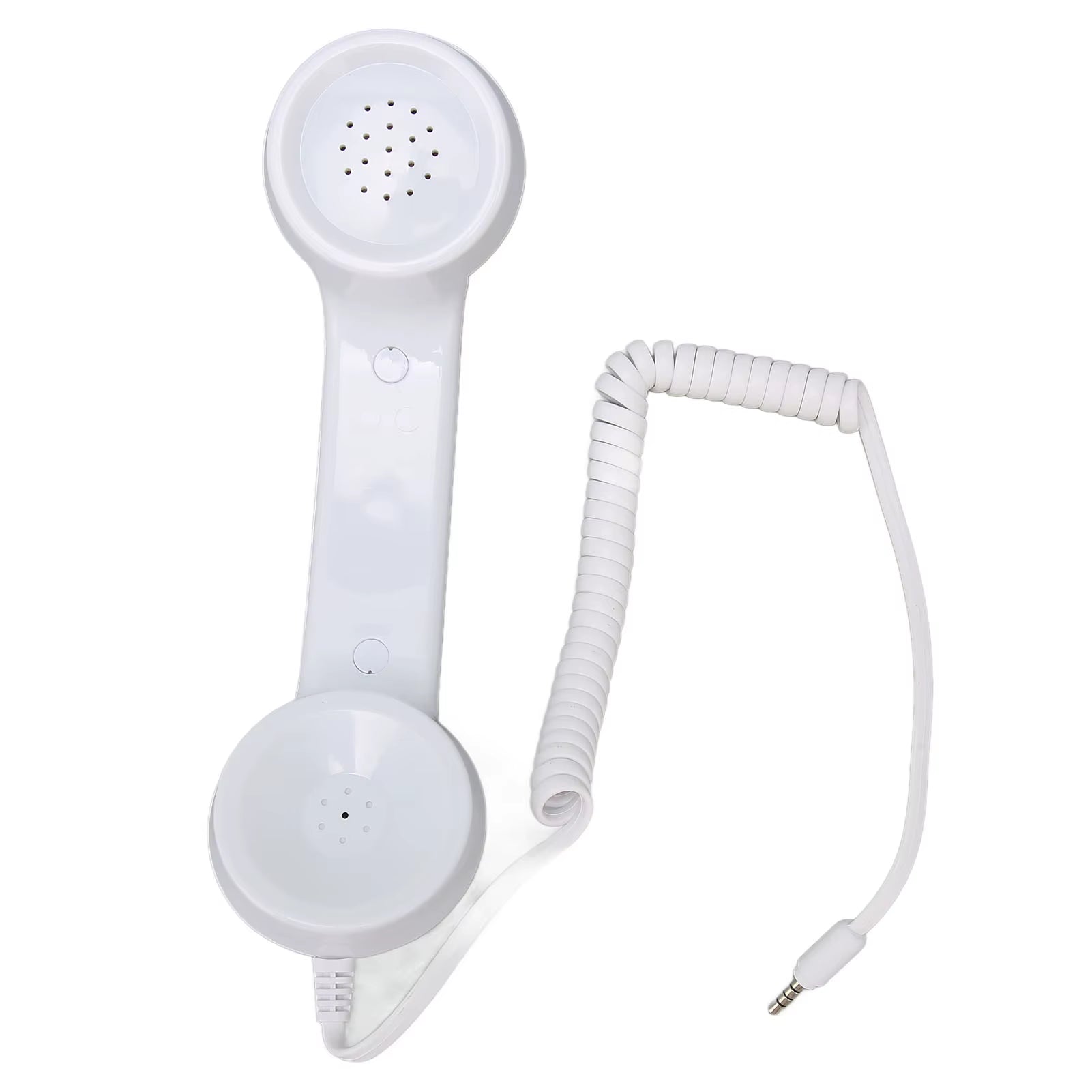 Retro Phone Handset Multifunction Radiation Proof Handheld Cell Phone Receiver for Mobile Phones Computers