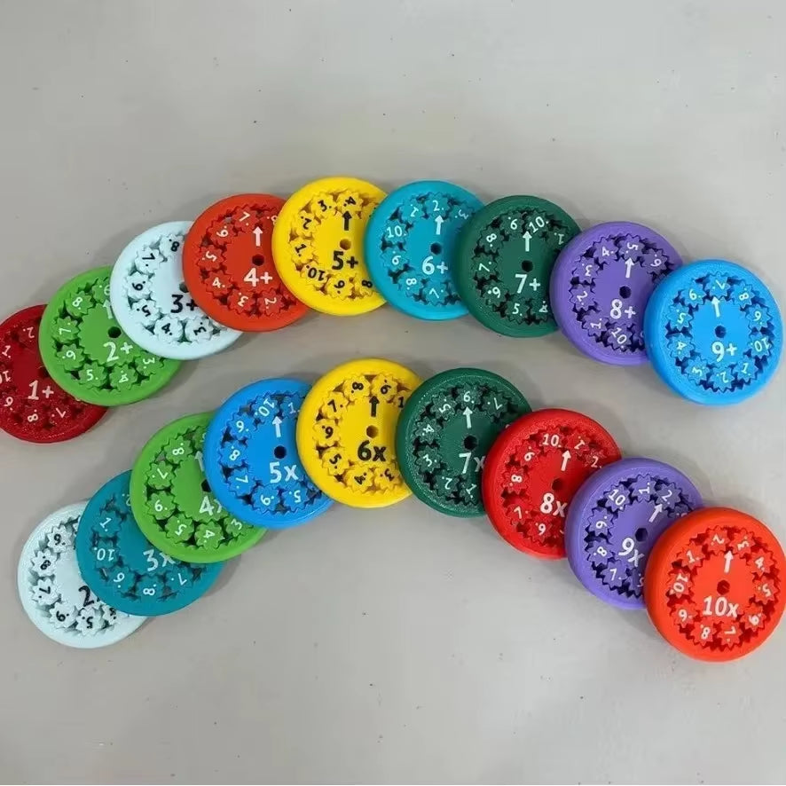 Desktop Mathmultiplication Games Math Fidget Spinners Fingertip Math Puzzle Toys Math Games Mathoperations Decompression Games