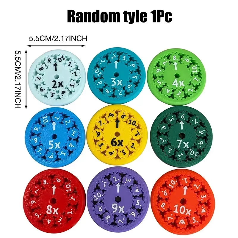 Desktop Mathmultiplication Games Math Fidget Spinners Fingertip Math Puzzle Toys Math Games Mathoperations Decompression Games